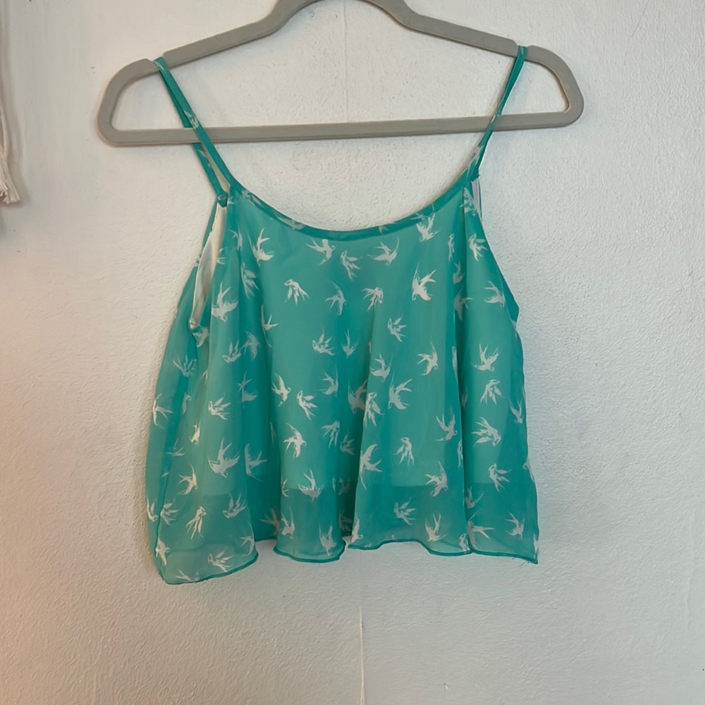 Cropped tank top